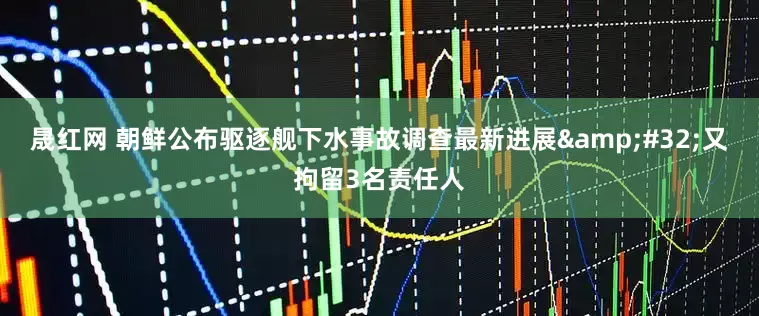 晟红网 朝鲜公布驱逐舰下水事故调查最新进展&#32;又拘留3名责任人
