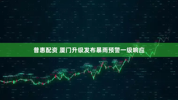 普惠配资 厦门升级发布暴雨预警一级响应