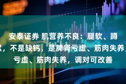 安泰证券 肌营养不良：腿软、蹲起难、上楼累，不是缺钙，是脾肾亏虚、筋肉失养，调对可改善